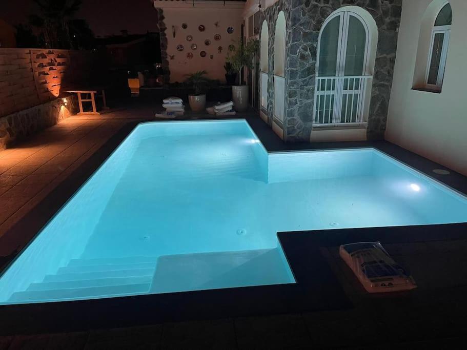 Villa Casa Macken Con Piscina Climatizada Y Jacuzzi San Bartolomé Camera foto